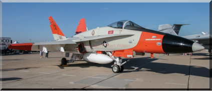 165210 - F/A-18C of VX-9 based at Naval Air Weapons Station China Lake