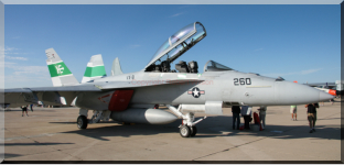 166791 - XE-260 - F/A 18F of VX-9 based at Naval Air Weapons Station China Lake