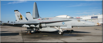 162400 - VW-01 - F/A-18A of VMFA-314 based at Marine Corps Air Station Miramar