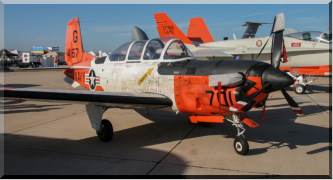 164167 / G-701 T-34C Turbo Mentor of  TAW-4 based at Naval Air Station Corpus Christi