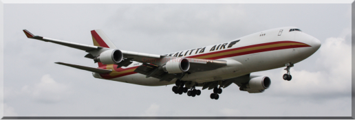 Connie 411H about to land at RAF Mildenhall