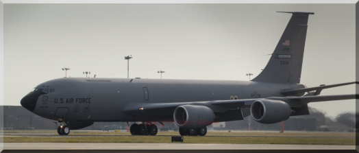 Reach 613 Arriving at RAF Mildenhall