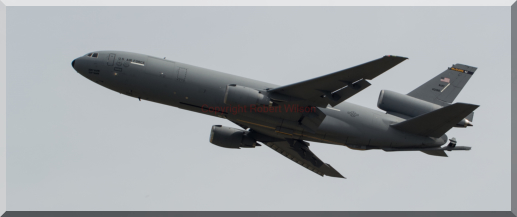 Gold 61 departing RAF Mildenhall