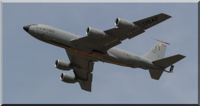 Quid 74 returning to RAF Mildenhall from its mission