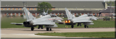 Triplex 61 lighting the burners while Triplex 62 waits