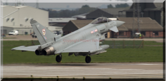 Triplex 21 moments from touching down of Runway 07