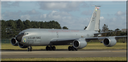Quid 91 returning from refuelling Myler 11 and 12 (B-52H from the 2nd Bomb Wing at Barksdale AFB on a Polar Growl mission) 