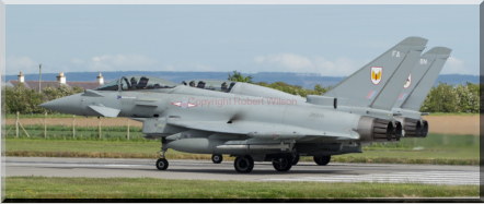 Psycho 23-24 holding for departure at Lossiemouth (10/06/15)
