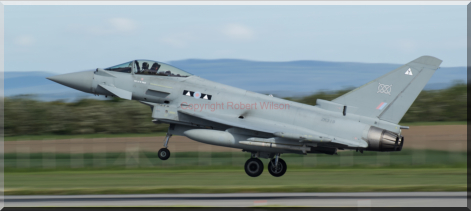 Valkyrie 31 returning to Lossiemouth (10/06/15)