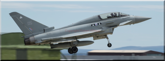 Vampire 21 returning to Lossiemouth (10/06/15)