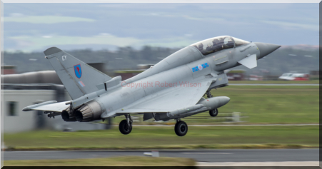 Turbo 12 in 6 Squadrons Twin Stick coming into land at Lossiemouth (08/06/15)