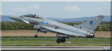 Turbo 32 returning to Lossie about to touch down (10/06/15)