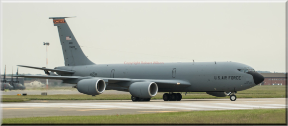 Reach 435 lining up for a Runway 11 departure