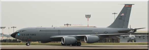 Reach 315 taxing to Runway 11 at Mildenhall