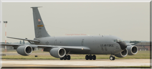 Reach 539 heading onto the runway